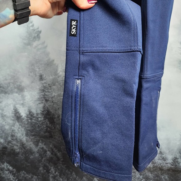 Vintage SKYR Wool Blend Ski / Snowboard Bibs | Women's AU 12R (US 8) - Picture 7 of 9